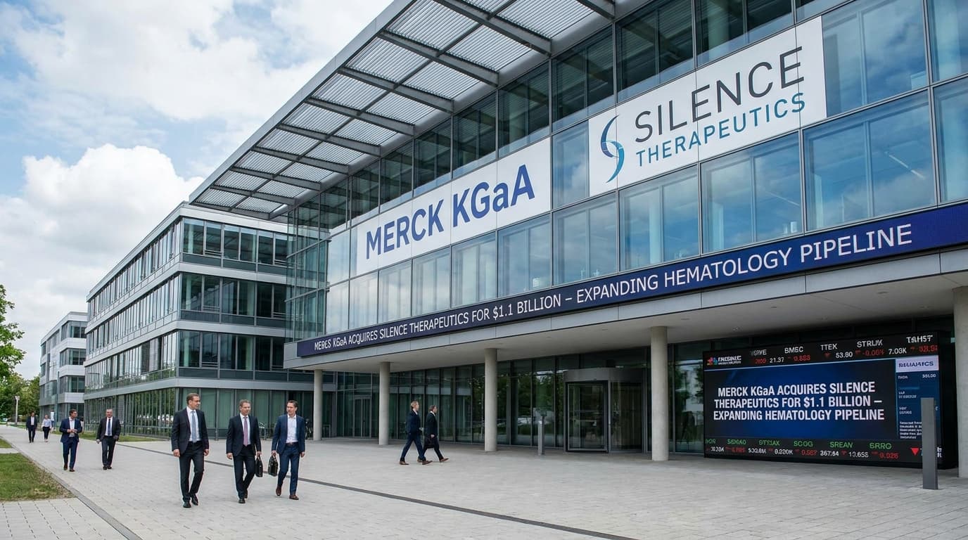 Merck KGaA Buys Silence Therapeutics For $1.1 Billion Enterprise Value, Adding A Phase 3-Ready PV siRNA Program